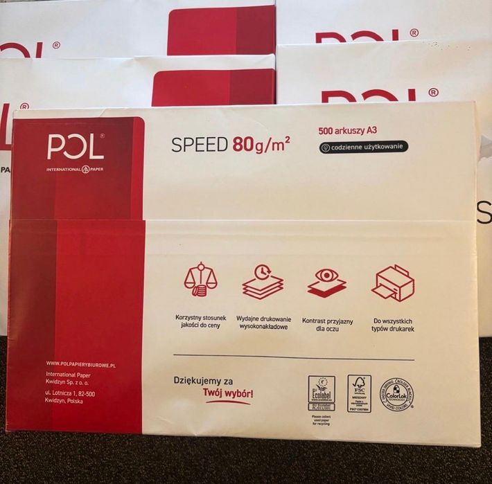 Papier do drukarki 8sztuk