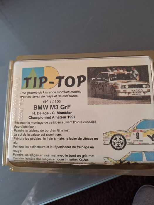 Kit bmw m3 escala 1/43