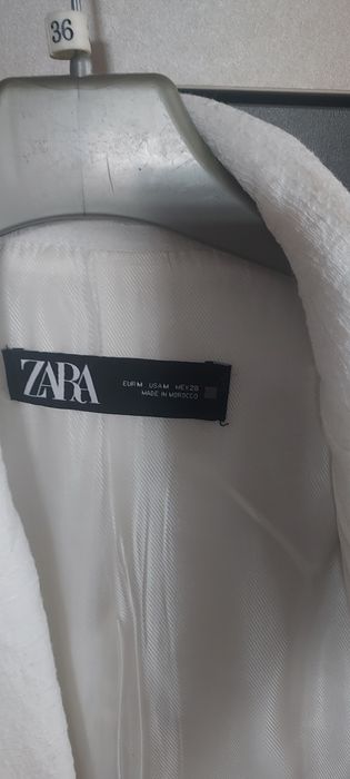 Marynarka Zara L biała