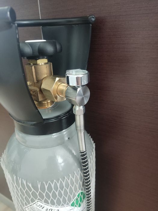 Przetoczka do Napelniania CO2 Quick Connect Róż Nowa Polecam