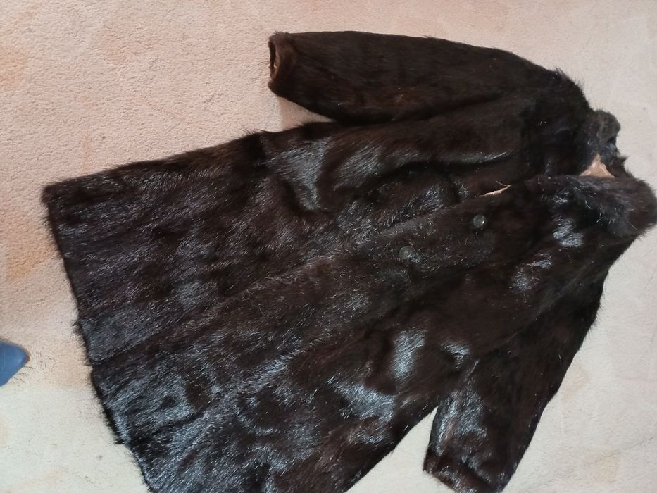 Futro z nutri czarne