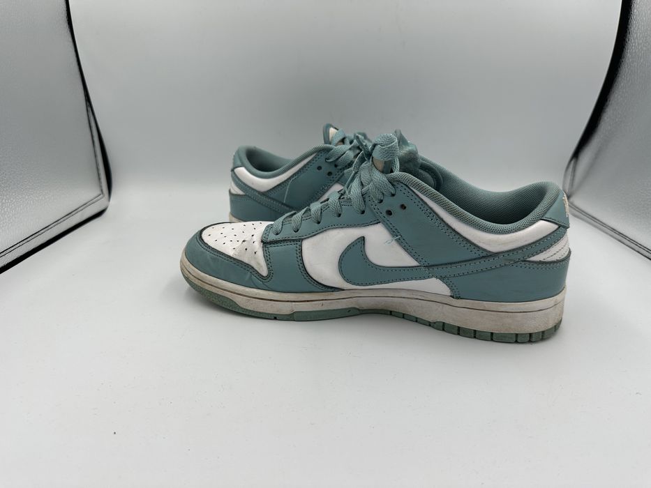 Sneakersy niskie biało niebieskie Nike Dunk 42,5
