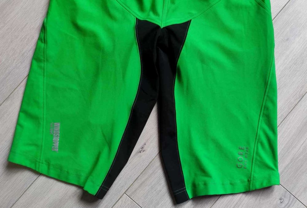 Nowe męskie spodenki TMB Gore Bike Wear Softshell Windstopper roz.L