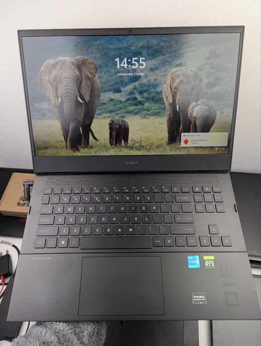 LAPTOP GAMINGOWY HP Omen 16" RTX 3050 Ti Intel i5-11400H 144hz