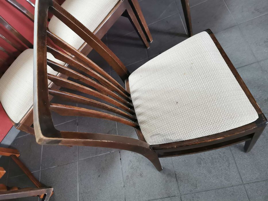 Fotel klubowy PRL  lata 60–70 antyk antyki starocie Vinatage krzesło