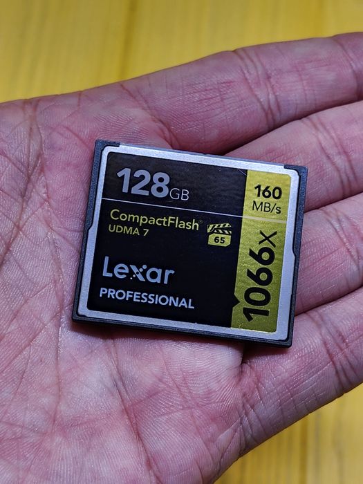 Lexar Professional 1066x 128GB CompactFlash Card, Up to 160MB/s Read