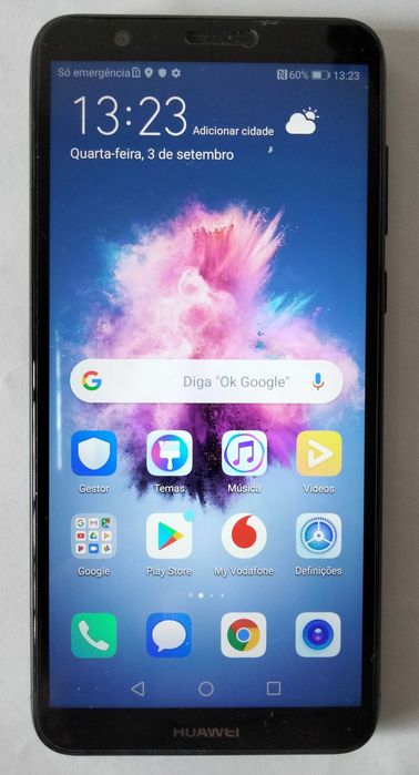 Huawei P Smart FIX-LX1 Smartphone, 32 GB, Black, Hybrid63824707075713121