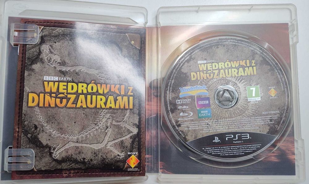 GRA PS3 Wędrówki z Dinozaurami + WONDERBOOK