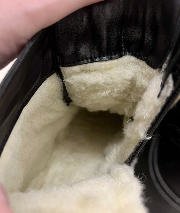 Шкіряні ботінкі зимові жіночі