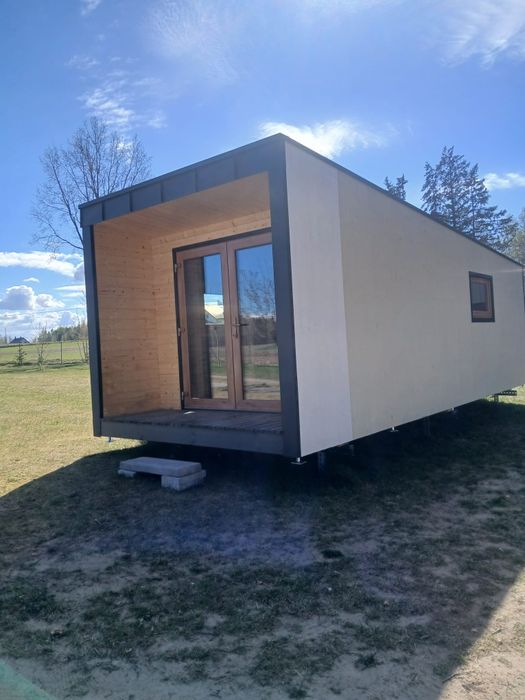 Domek mobilny całoroczny 3,2 x 8,2