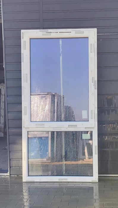 OKNO KacprzaK 106X213 OKNO Plastikowe PCV Białe Lider Okna OLX