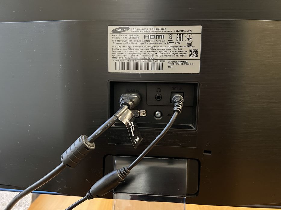 Монітор Samsung S24E390HL 24" Full HD PLS