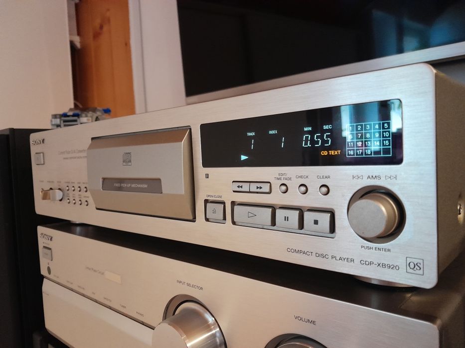Odtwarzacz cd sony cdp xb 920qs
