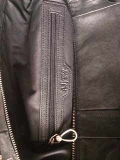 Torba skórzana Armani Jeans