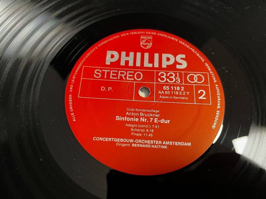 Bruckner, Concertgebouw-Orchester, Amsterdam, Bernard Haitink Sinfonie