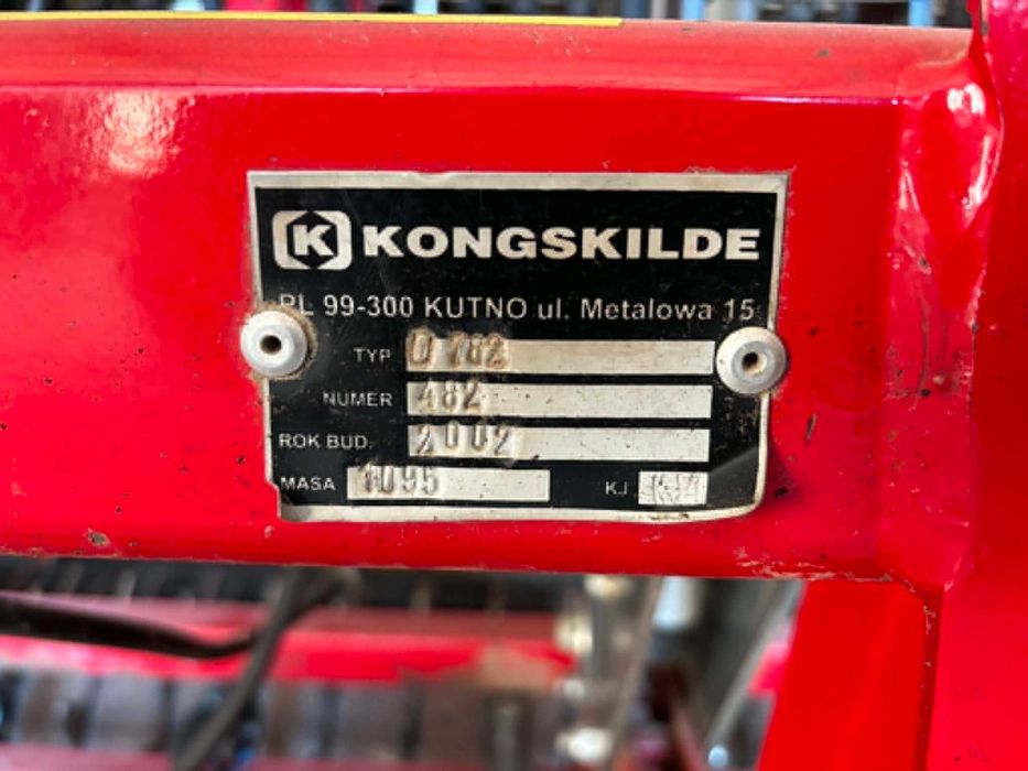 Siewnik Kongskilde 3 m + agregat uprawowy | 2002 r. | Stan bardzo dobry