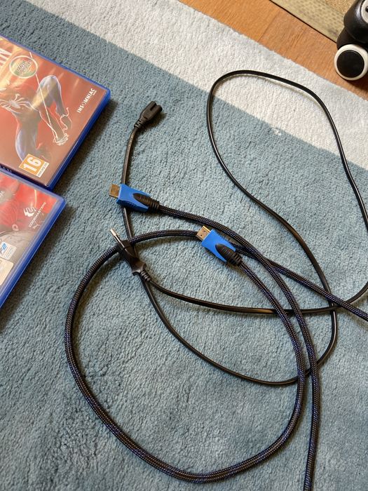 Play station 4+ volante e pedais + 9 jogos