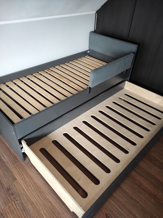 Łóżko Meblik+barierka+panel