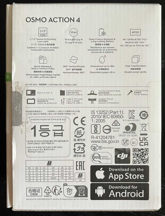 DJI Osmo Action 4 Pack Standard