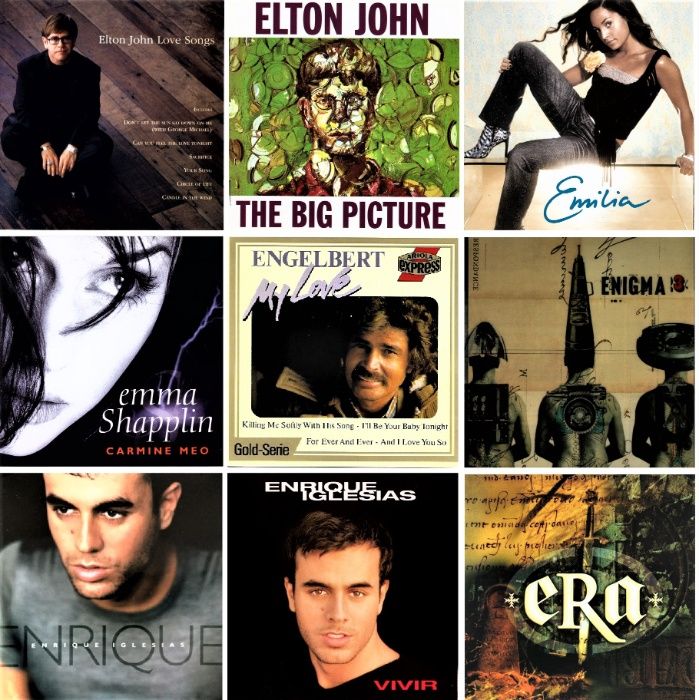 72 CDs - 3€ Cada - Muito Bom Estado