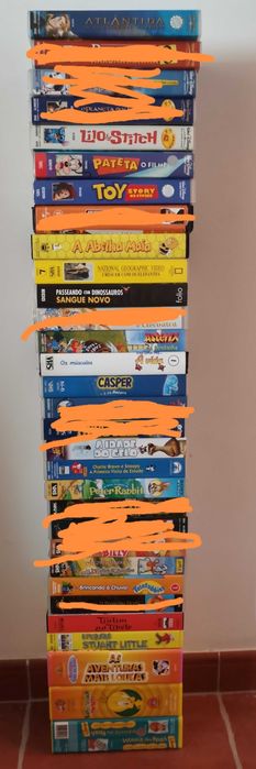 Filmes VHS infantis