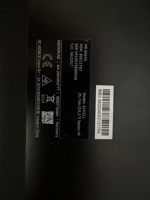 Продам планшет Medion