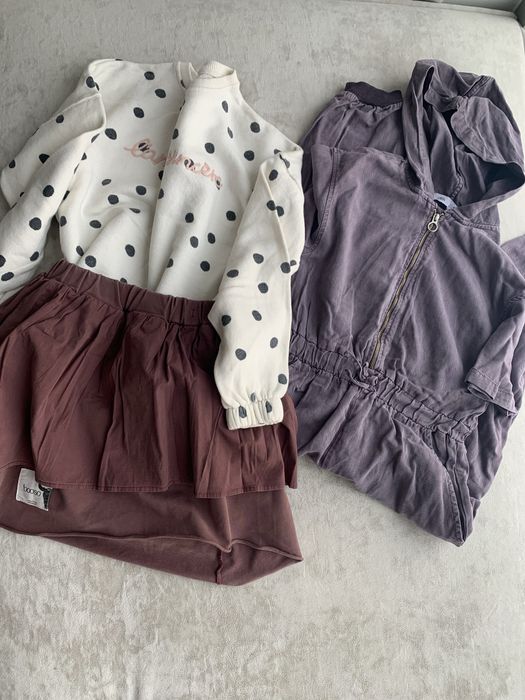 Paka ubrań 128/134 dla dziewczynki Zara, Marc Jacobs, Booso, Papu, HM