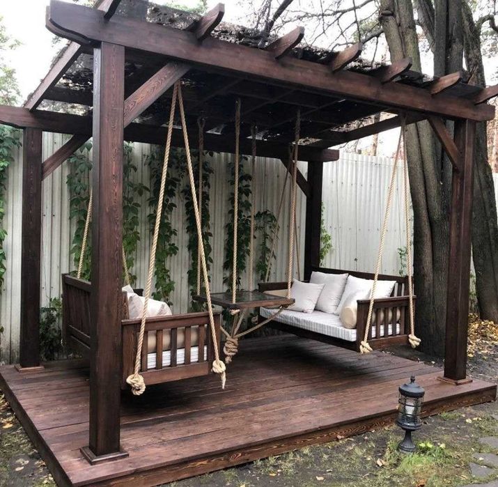 Террасы из Термодерева. Зоны у Бассейна. Проектирование и Монтаж.