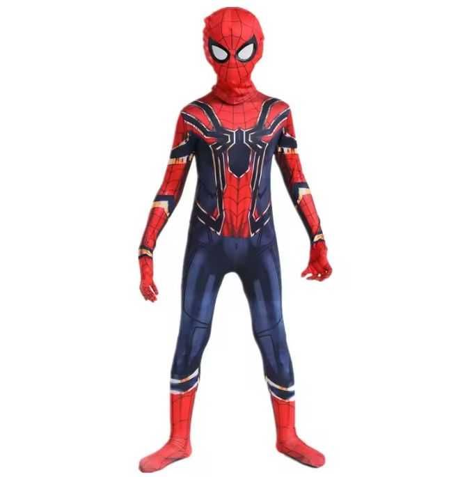 Strój przebranie Spiderman r.140