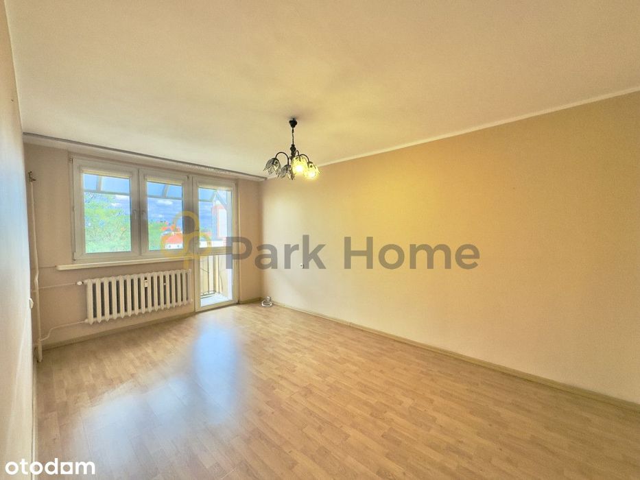 3 pokojowe mieszkanie z balkonem, do remontu