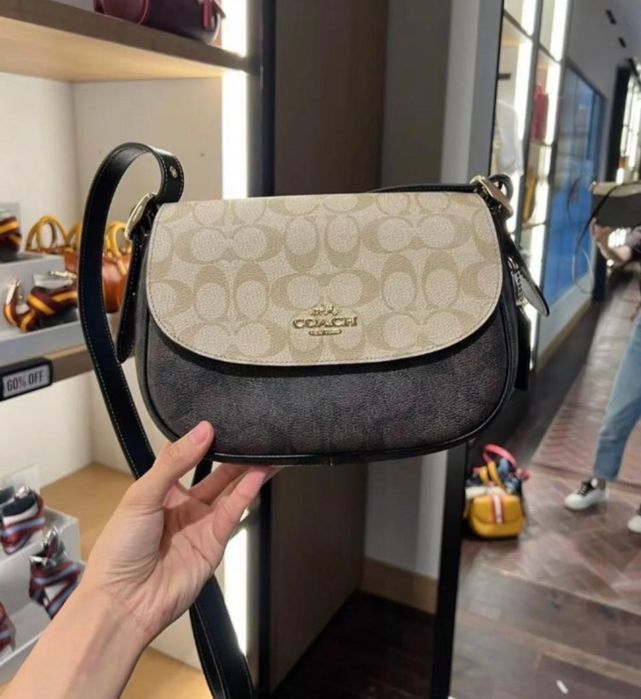 COACH Macie Saddle Bag Женская сумка коуч оригинал жіноча сумка коач