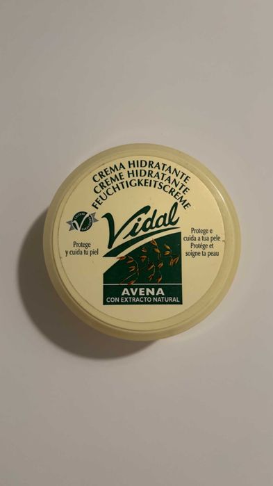 VIDAL Krem Nawilżający AVENA Owies 200ml Pielęgnacja Twarzy Ciała