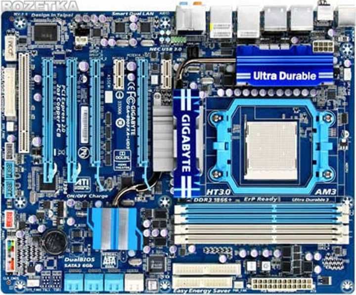 Материнська плата Gigabyte GA-890FXA-UD5 (sAM3, AMD 890FX, PCI-Ex16)