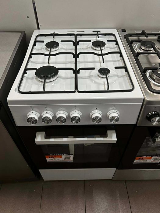 Kuchenka gazowo elektryczna Beko TERMOOBIEG 50 cm szerokości