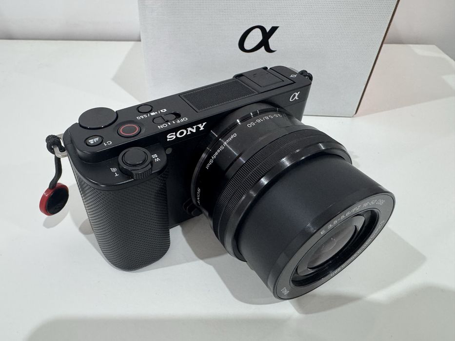 Sony zv-e10 kit lente 16-50