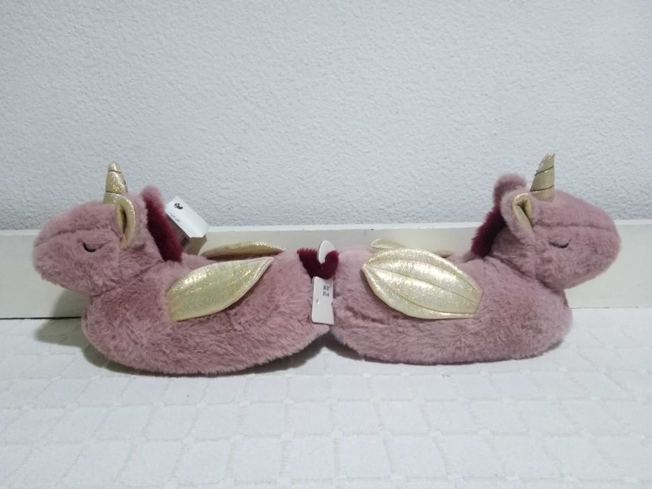 Pantufas Sutsko Unicórnio Alado
