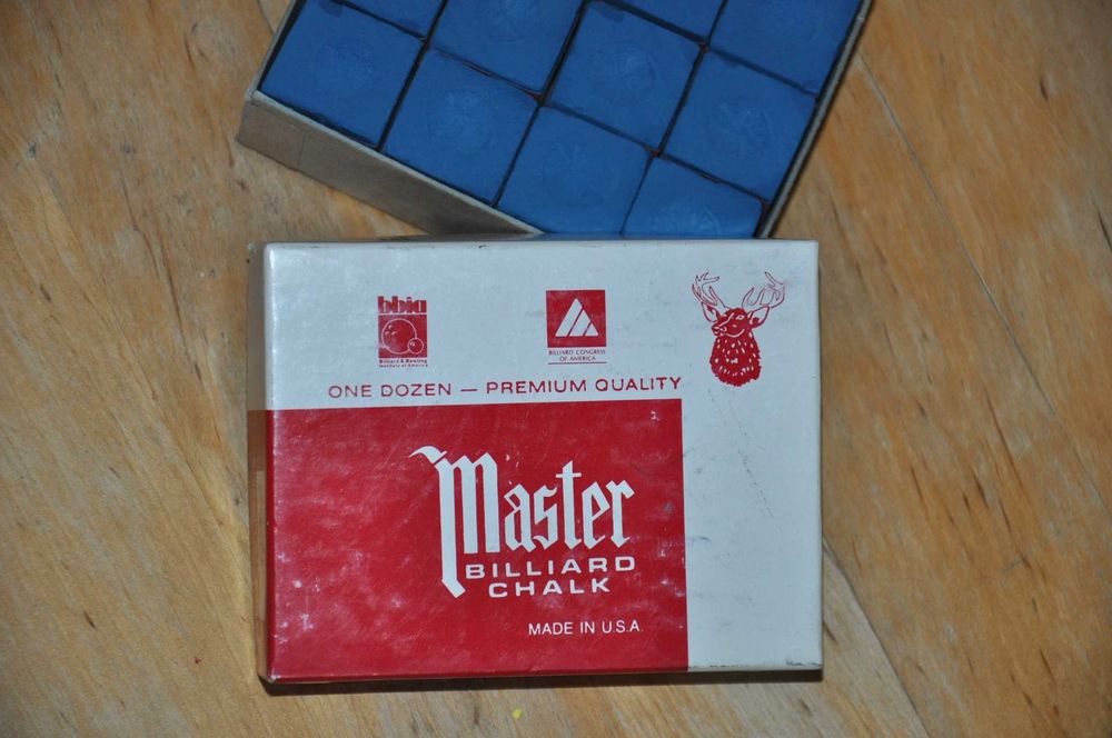 Kreda bilardowa Master - 12 szt.