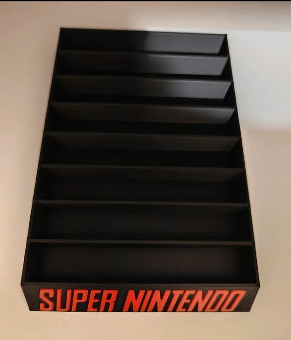 Suporte cartuchos Super Nintendo