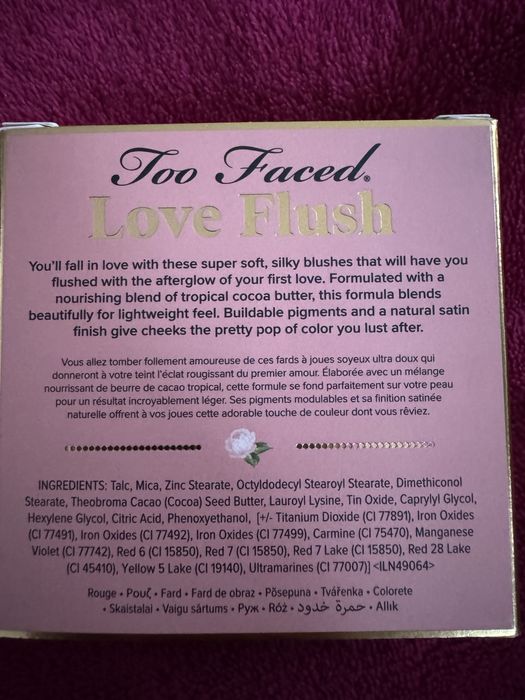 Róż do policzków TOO FACED