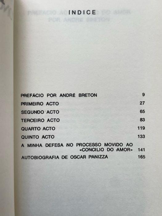 Óscar Panizza - O Concílio do Amor