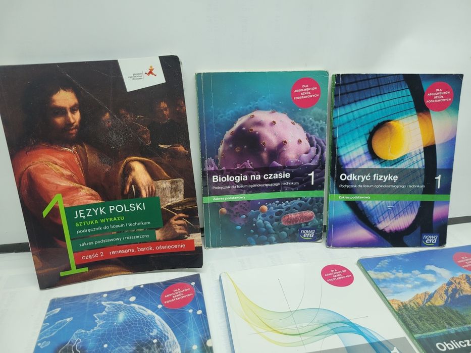 Podręczniki do I Klasy liceum ogólnokształcącego