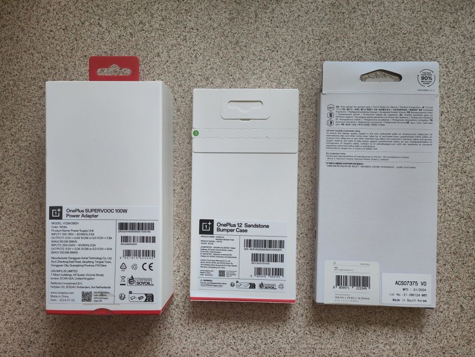OnePlus 12 5G 16/512Gb Silky Black 120Hz EU. Гарантія
