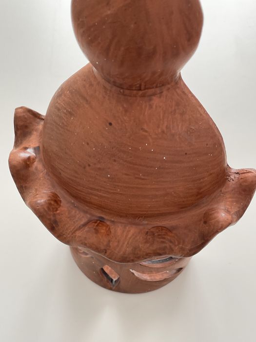 Decoração parede artesanal em terracota