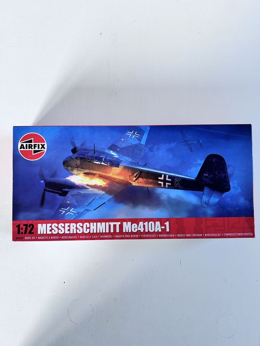 Samolot Messerschmitt 410A-1 model do sklejenia Airfix