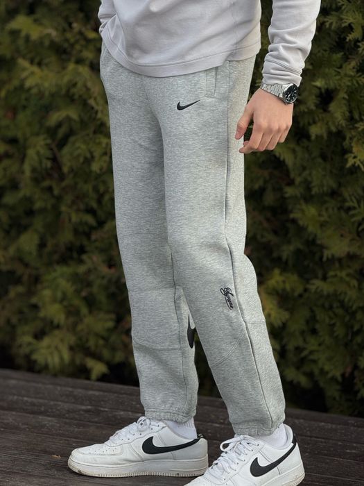 Штаны Nike x Supreme черные мужские широкі штани Найк Х Суприм