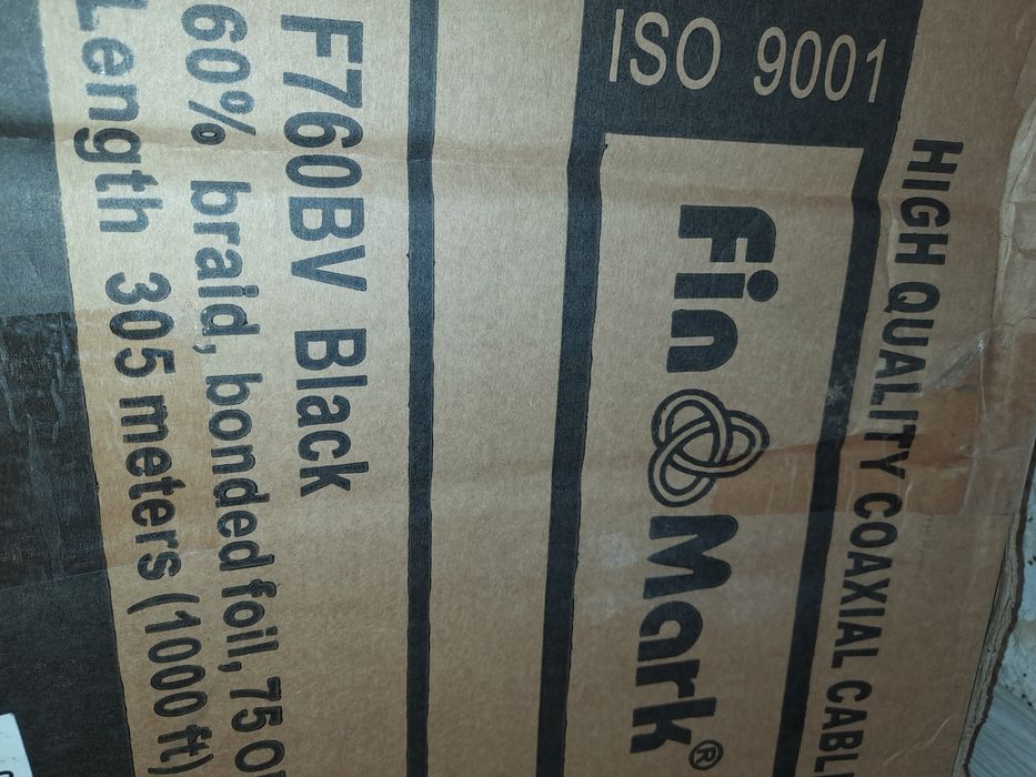 Коаксіал чорний рж7