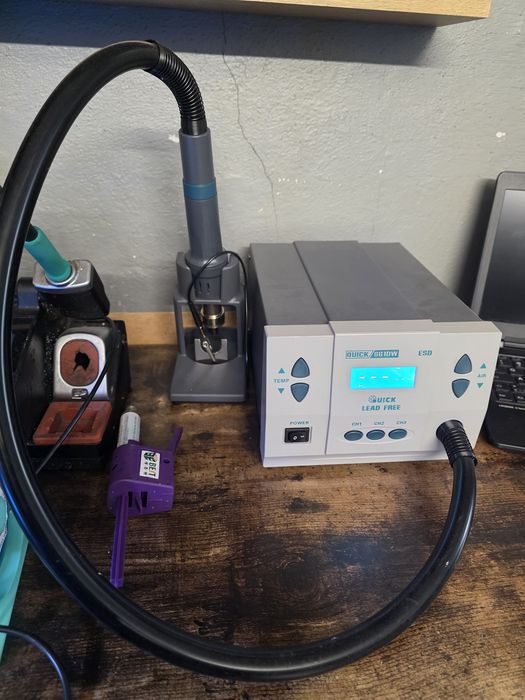 Stacja lutownicza Hot-Air Quick 861DW 1000W