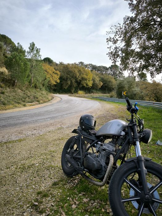 (A2) Kawasaki kz 440 café raicer