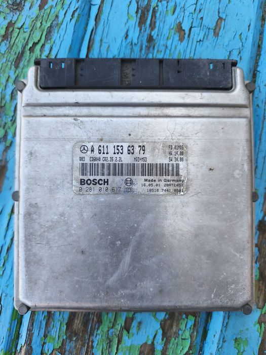 Ебу, блок управління двигуном ,мозги, Mercedes 2.2 cdi,А611 153 63 79