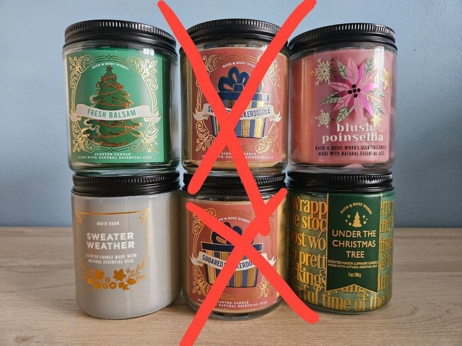 Ароматичні свічки Bath and Body Works